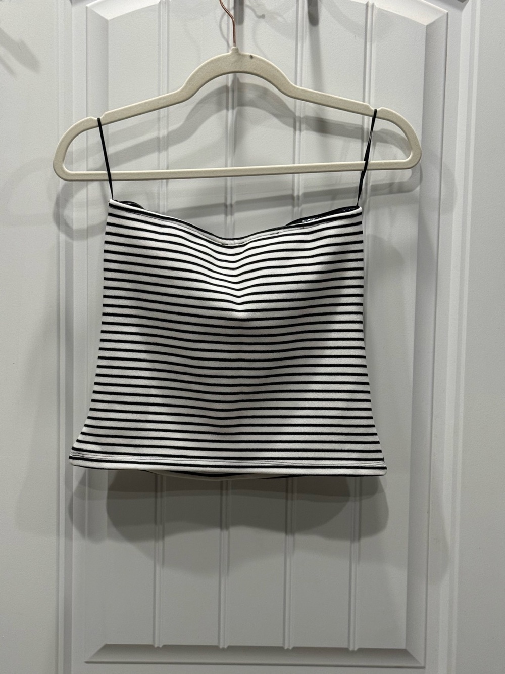 Anthropologie Maeve Women’s Size S Black & White Striped Sleeveless Tank Top NWT - Picture 5 of 5